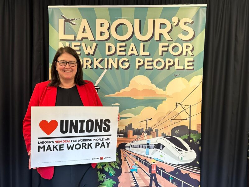 Rachel Hopkins MP marking #HeartUnionsWeek in Parliament
