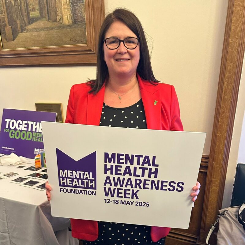 Rachel Hopkins MP at the Mental Health Foundation