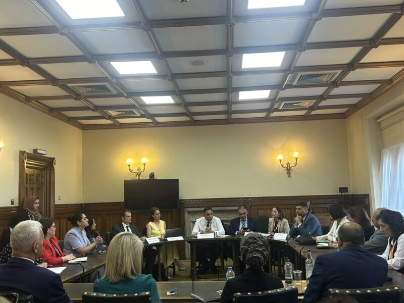 Rachel Hopkins MP at the APPG for Kashmir