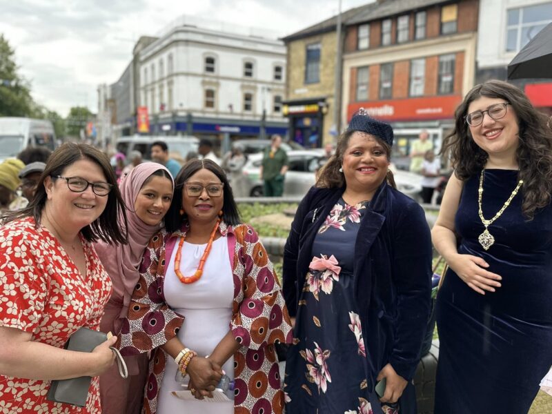 Rachel Hopkins MP at the Windrush Civic Ceremony at Luton Town Hall