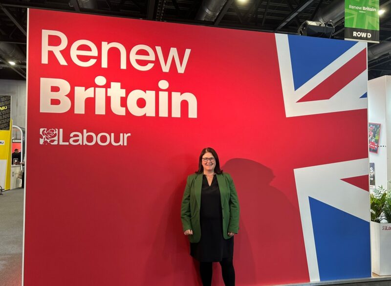 Rachel Hopkins MP at Labour Conference 2025