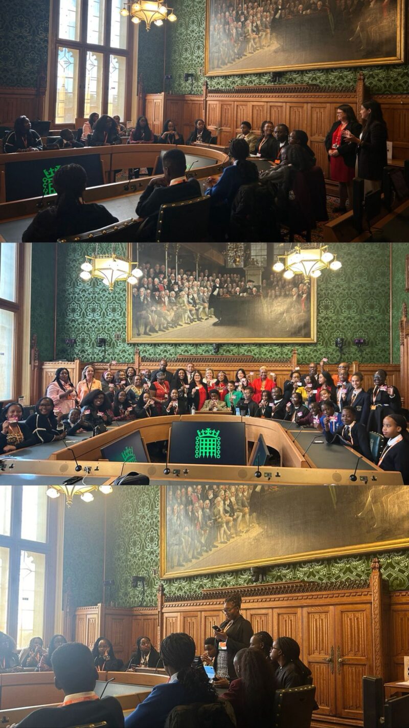 Rachel Hopkins MP with the Luton Dunstable and Surrounding Kenyan Community Forum in Parliament 