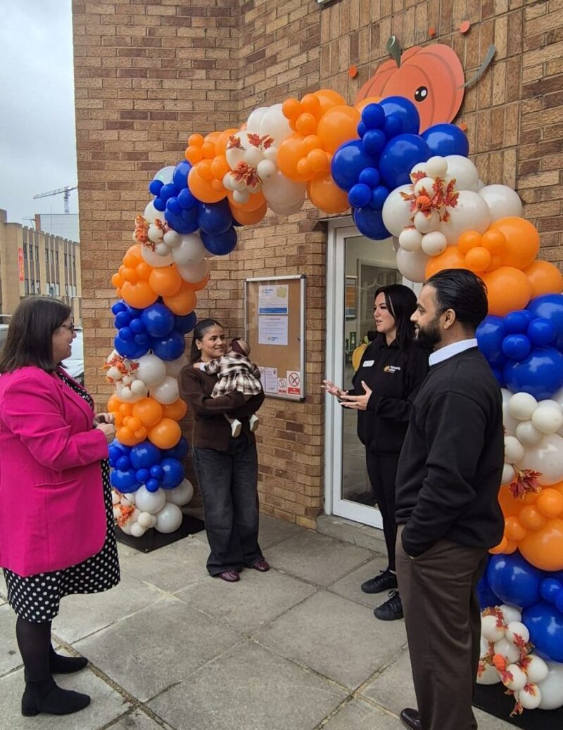 Rachel Hopkins MP opening Pumpkin Lane Nursery