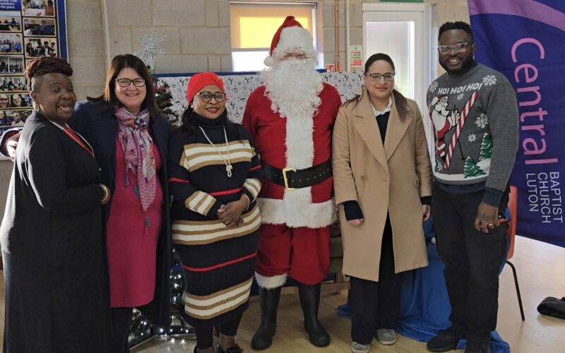 Rachel Hopkins MP at the Central Baptist Church Community Christmas Celebration
