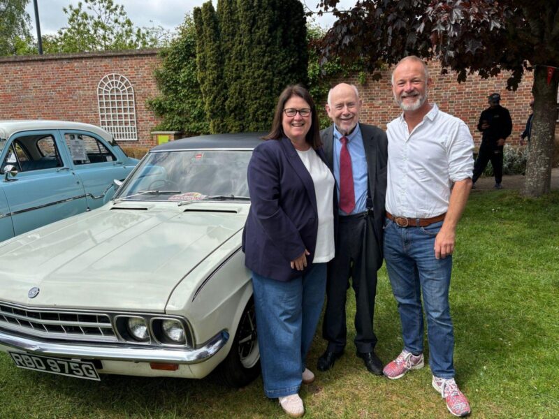Rachel Hopkins MP at the Luton Made: Vauxhall Exhibition