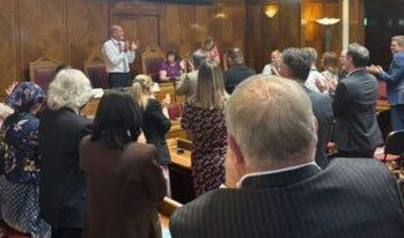 Civic event to thank Cllr Hazel Simmons for her service as Leader at Luton Town Hall