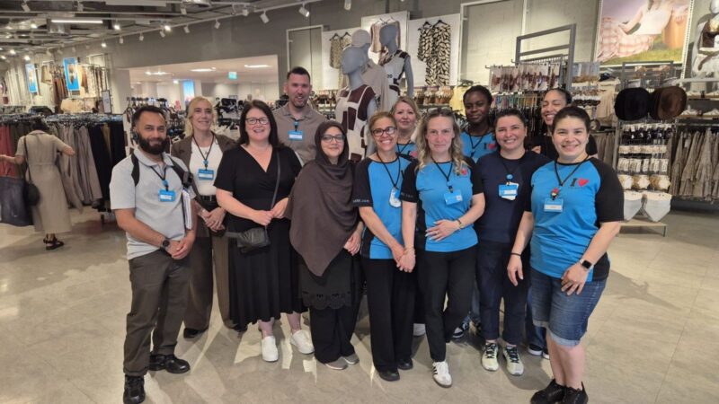 Rachel Hopkins MP meeting with staff in Luton