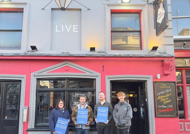 Rachel Hopkins MP visiting The Castle, Luton to celebrate Small Business Saturday 2025