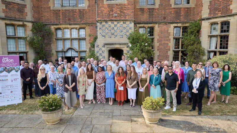 Attendees at the Love Luton summer reception