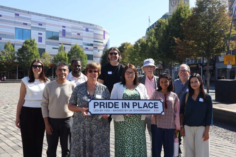 The Central Luton Pride in Place Neighbourhood Board in St George